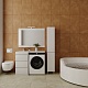 Style Line Мебель для ванной Даллас 110 L Люкс Plus 3 ящика белая – фотография-16